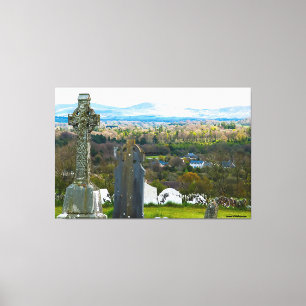 Impressão em tela 60 x40 Cemitério Old Kilcullen