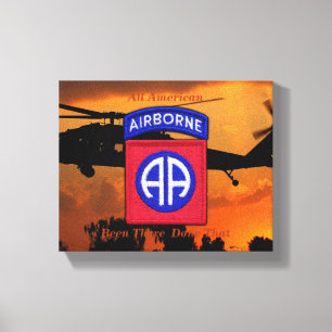 Impressão Em Tela 82.º Aveteranos da ABN Airborne Fort Bragg