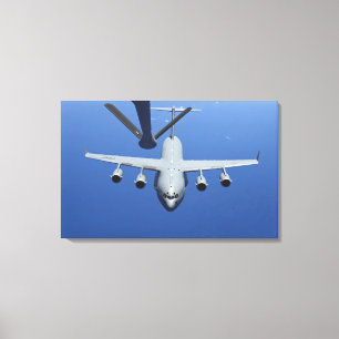 Impressão Em Tela A.A. - 17 Globemaster III aproximam o crescimento