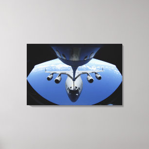 Impressão Em Tela A.A. - 17 Globemaster III recebem o combustível