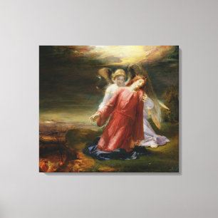 Impressão Em Tela A agonia no jardim, 1858 (óleo no painel)