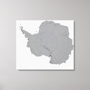 Impressão Em Tela A Antártica