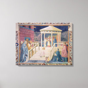 Impressão Em Tela A Apresentação da Bênção Virgem Maria