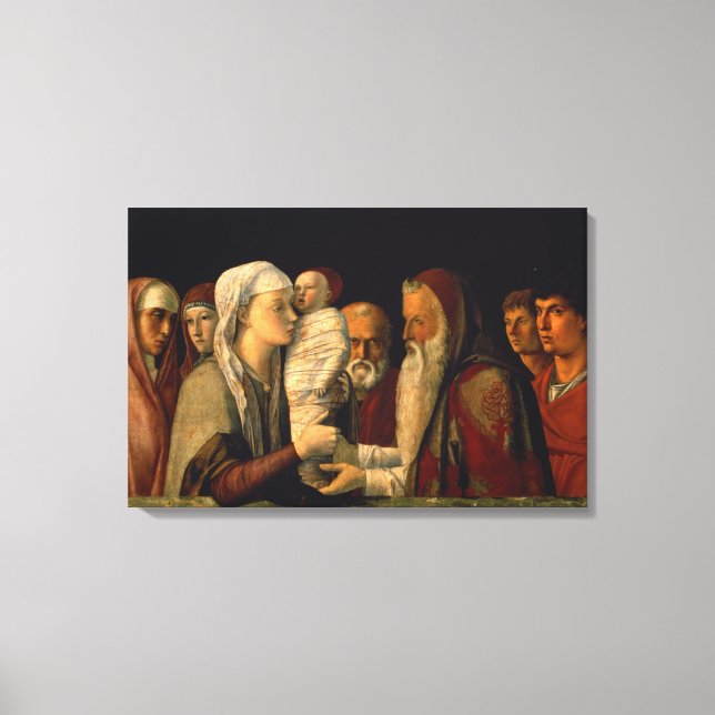 Impressão Em Tela A Apresentação de Jesus no Templo (Frente)