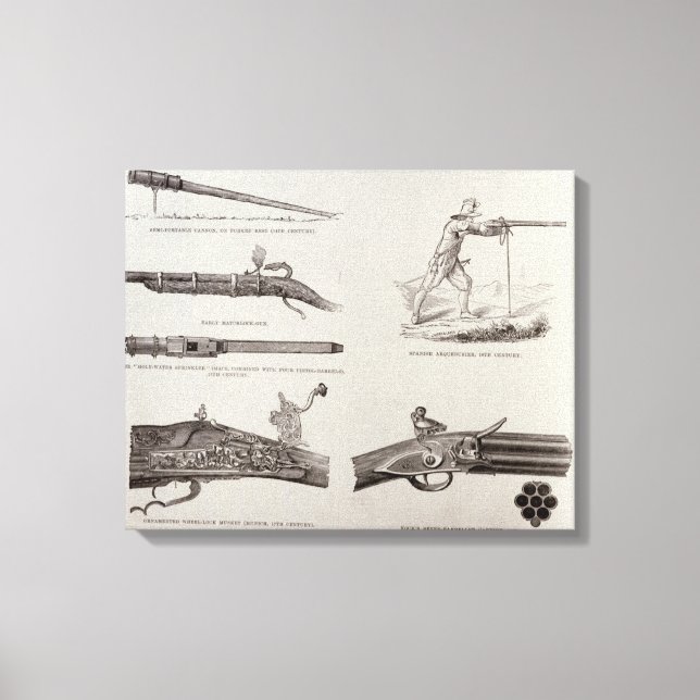 Impressão Em Tela A Arma e seu Desenvolvimento (Frente)