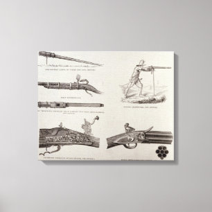 Impressão Em Tela A arma e seu desenvolvimento