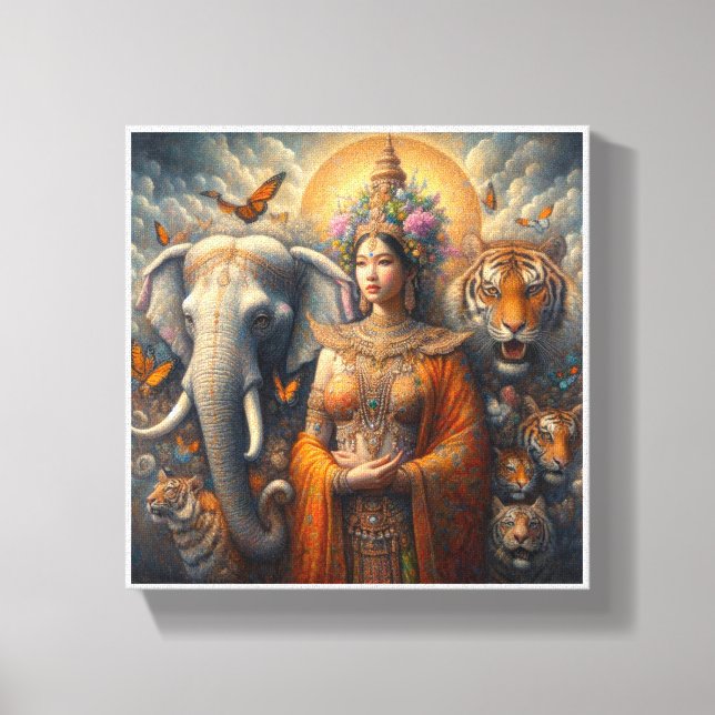 Impressão Em Tela A arte espiritual (Frente)