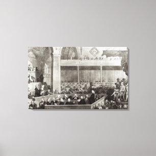 Impressão Em Tela A assembleia geral de Kirk de Scotland