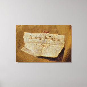 Impressão Em Tela A assinatura de El Greco