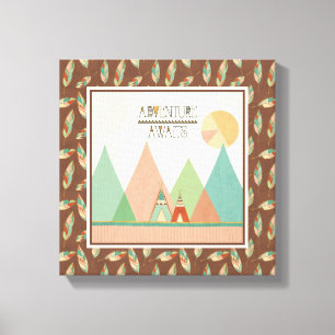 Impressão Em Tela A aventura de Geo III   do sudoeste espera