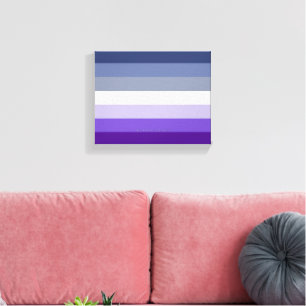 Impressão Em Tela A bandeira do orgulho lésbico Butch da SlipperyJoe