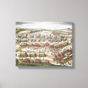 Impressão Em Tela A batalha da montanha branca, o 8 de novembro de