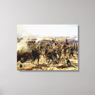 Impressão Em Tela A batalha de Essling, em maio de 1809