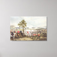 A Batalha de Goojerat em 21 de fevereiro de 1849,