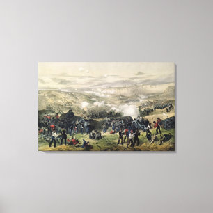 Impressão Em Tela A batalha de Inkerman, o 5 de novembro de 1854,