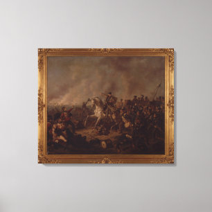 Impressão Em Tela A Batalha de Waterloo