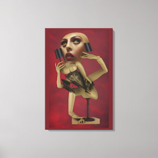 Impressão Em Tela A bela figura