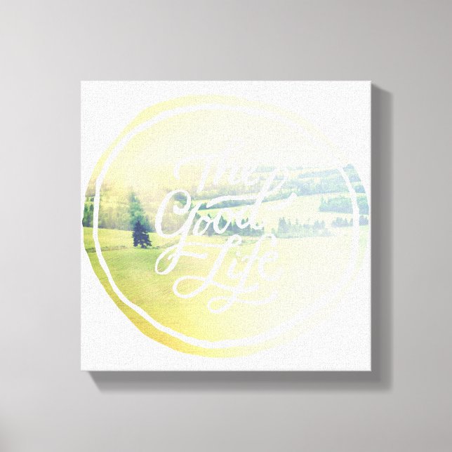 Impressão Em Tela A boa vida 2 (Frente)