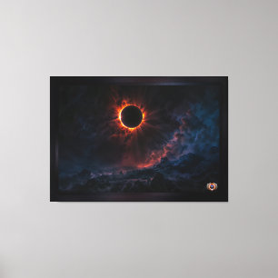 Impressão Em Tela A Brevemente Eclipse AI Art de Xzendor7