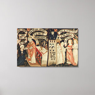 Impressão Em Tela A busca após a verdade, alemão, c.1490