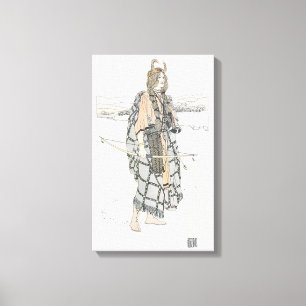 Impressão Em Tela A Caçadora (por Ann Macbeth)