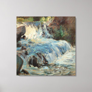 Impressão Em Tela A cachoeira de Twachtman, Impressionismo Vintage