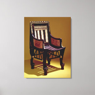 Impressão Em Tela A cadeira da criança, do túmulo de Tutankhamun