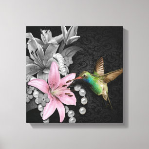 Impressão Em Tela A canção do colibri