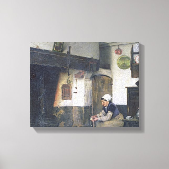 Impressão Em Tela A Casa de Therese, 1881 (Frente)