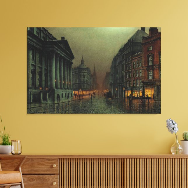 Impressão Em Tela A Casa Mansion, Londres (Insitu(Sala de estar))