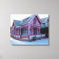 A Casa Rosa em Neve - Vinha de Martha