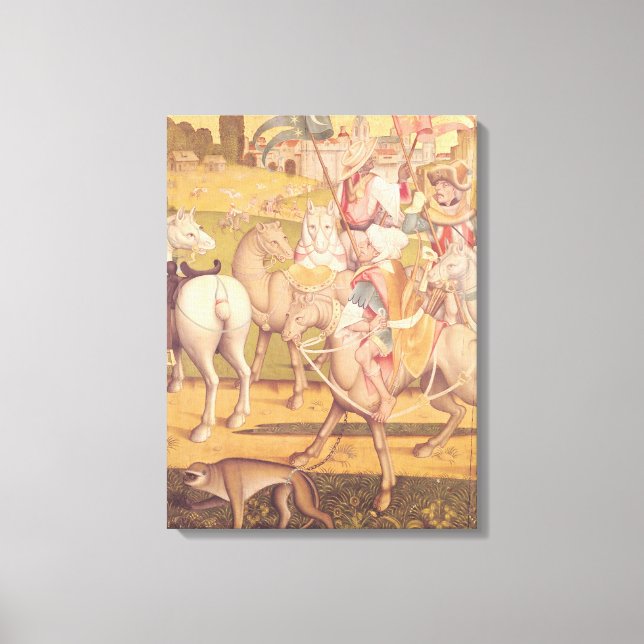 Impressão Em Tela A Cavalcade do Magi, c.1460 (Frente)