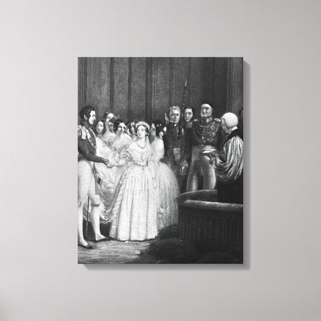 Impressão Em Tela A cerimônia de casamento (Frente)