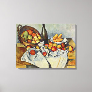 Impressão Em Tela A Cesta das Maçãs de Paul Cezanne