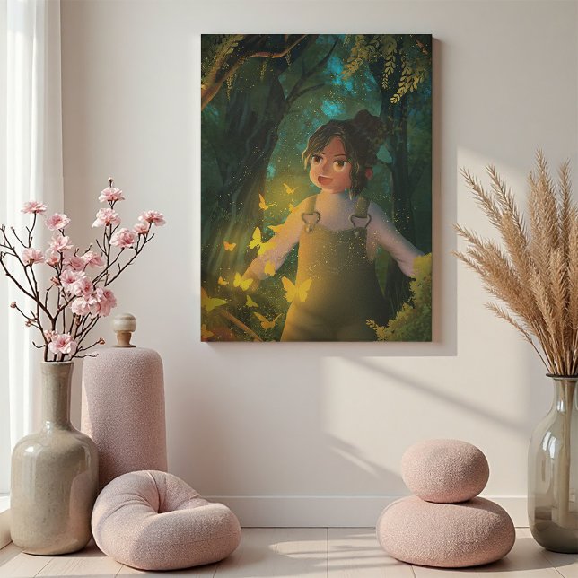 Impressão Em Tela A childish Spark (Criador carregado)