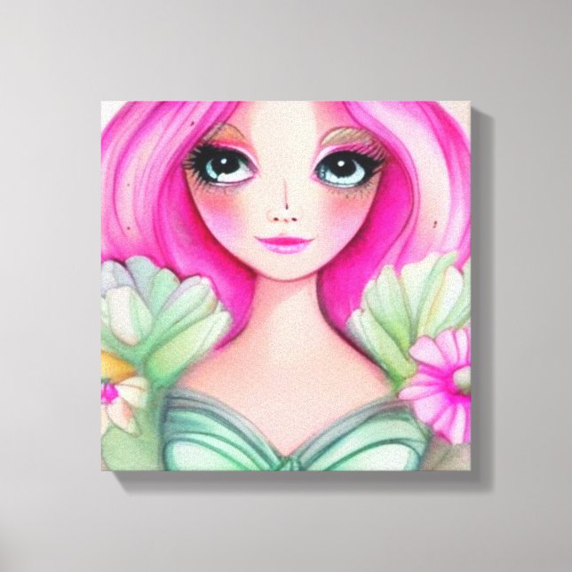 Impressão Em Tela A Coleção Princesa (Frente)