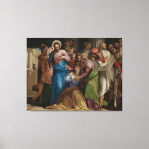 Impressão Em Tela A Conversão de Mary Magdalene