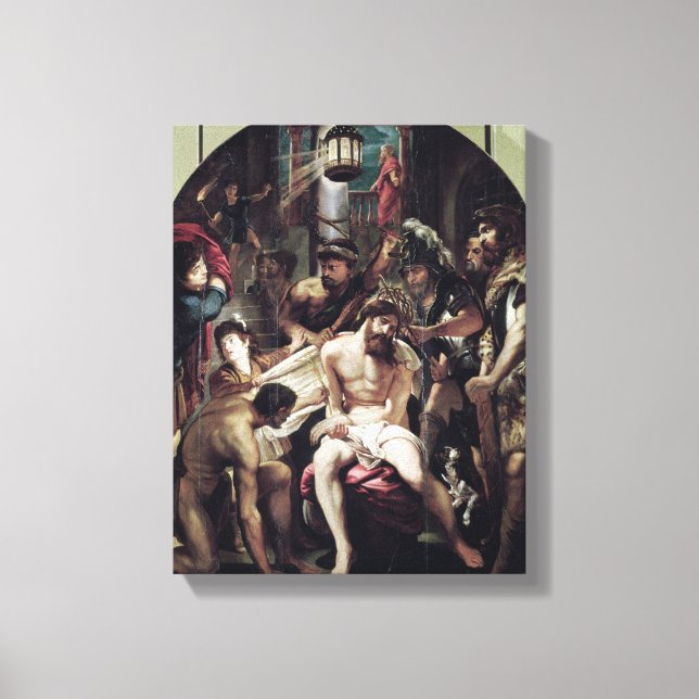 Impressão Em Tela A Corda com Cornos, 1602 (Frente)