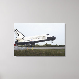 Impressão Em Tela A descoberta do vaivém espacial toca para baixo