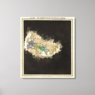 Impressão Em Tela A dissolução do ANÚNCIO ocidental do império 4