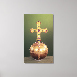Impressão Em Tela A esfera imperial dos imperadores romanos