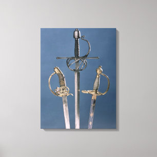 Impressão Em Tela A espada do oficial da infantaria