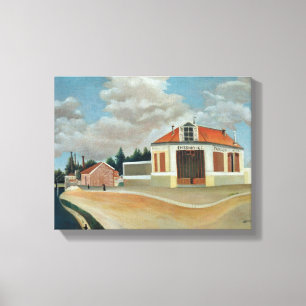 Impressão Em Tela A fábrica da cadeira em Alfortville, c.1897