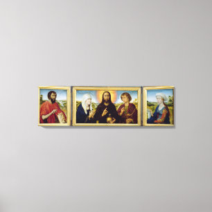 Impressão Em Tela A família Braque Triptych, Rua.