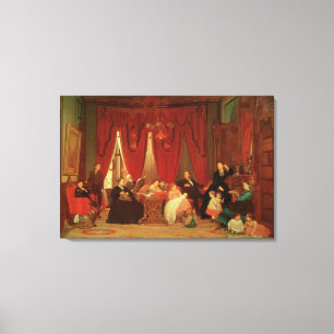Impressão Em Tela A família do portal, 1870-71