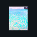 Impressão Em Tela A famosa pintura Attersee de Gustav Klimt.<br><div class="desc">A famosa pintura Attersee de Gustav Klimt. Impressão de tela.</div>