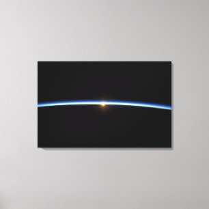 Impressão Em Tela A fina linha da atmosfera da Terra 2