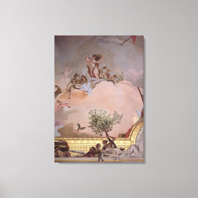 Impressão Em Tela A Glória da Espanha IV (Frente)