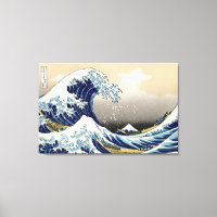 A grande onda da tela Canagawa