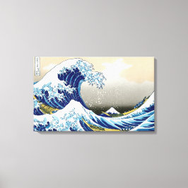 Impressão Em Tela A grande onda de Kanagawa Katsushika Hokusai